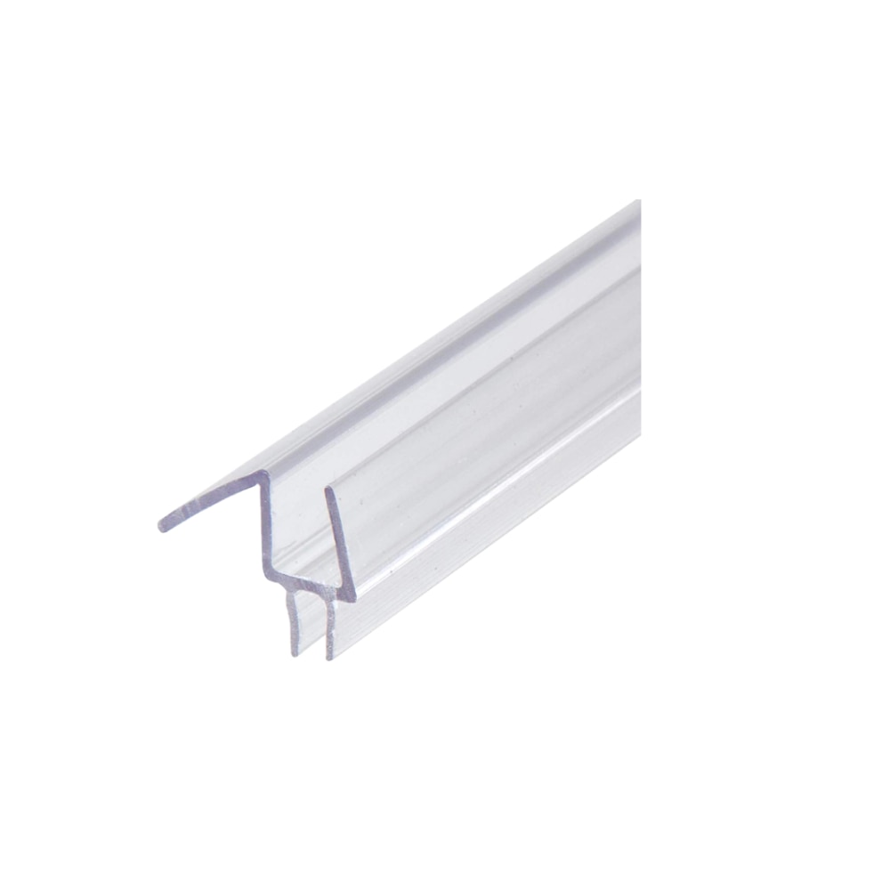 Shower Door Bottom Sweep With Drip Rail" | Structure Glass Solutions